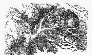 Wonderland's Cheshire cat