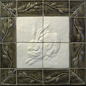 Albrecht Durer rabbit tiles