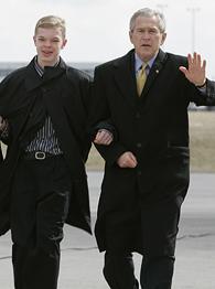 Jason McElwain & President Bush
