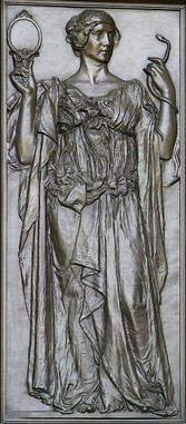 Truth (1896) Library of Congress bronze door