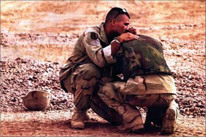 shared suffering between soldiers