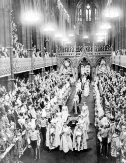 Westminster Abbey - QEII coronation