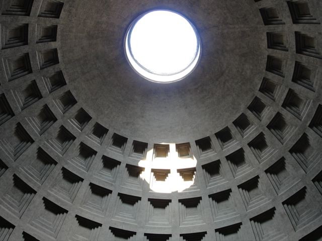 Patheon - interior of dome